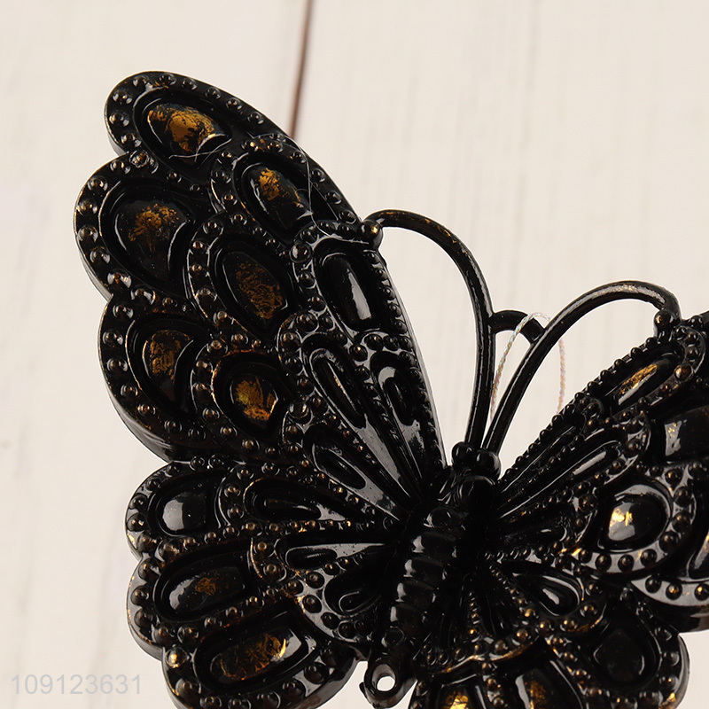 Good price butterfly shape christmas hanging ornament for christmas decoration