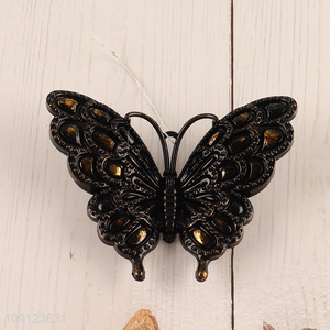 Good price butterfly shape christmas hanging ornament for christmas decoration