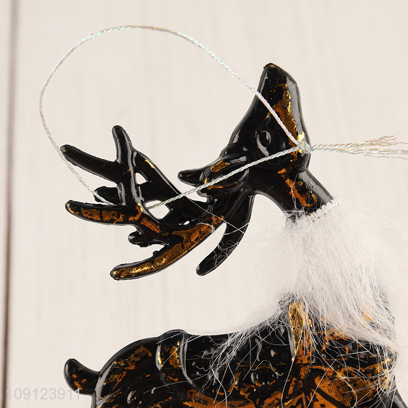 Best price reindeer shape christmas hanging ornament xmas tree decor