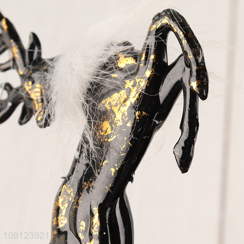 Factory wholesale reindeer shape christmas hanging ornament for christmas decoration