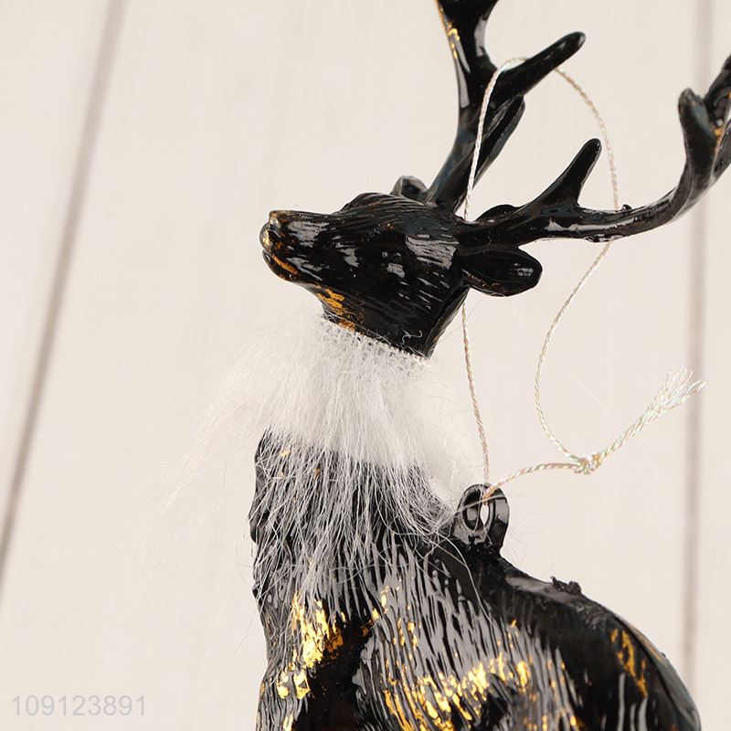 Hot selling reindeer shape christmas hanging ornament christmas decoration