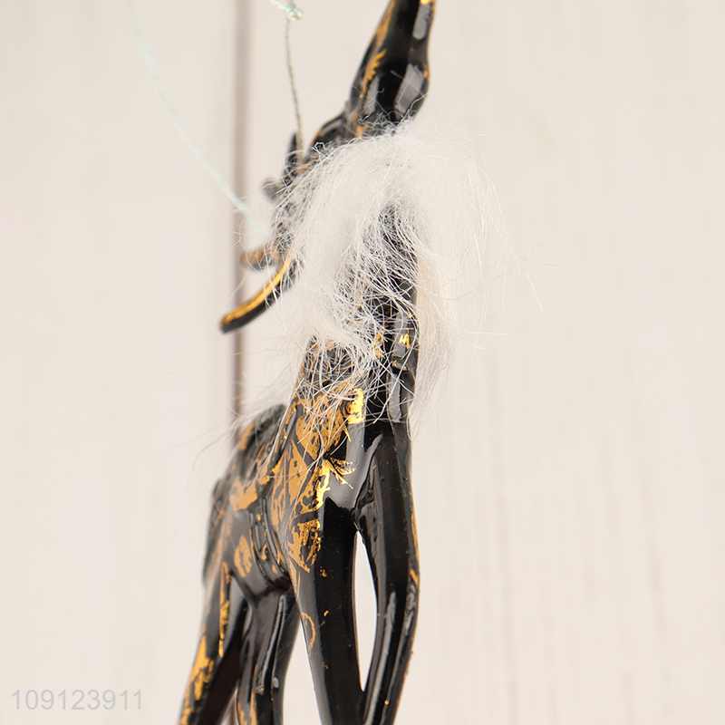 Best price reindeer shape christmas hanging ornament xmas tree decor