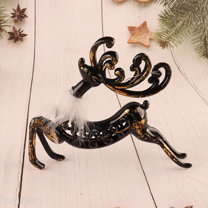 Low price christmas tree decoration reindeer shape christmas hanging ornament