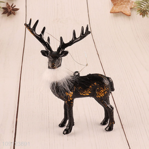 Hot selling reindeer shape christmas hanging ornament christmas decoration