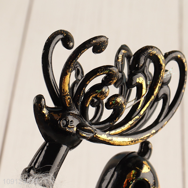 Low price christmas tree decoration reindeer shape christmas hanging ornament