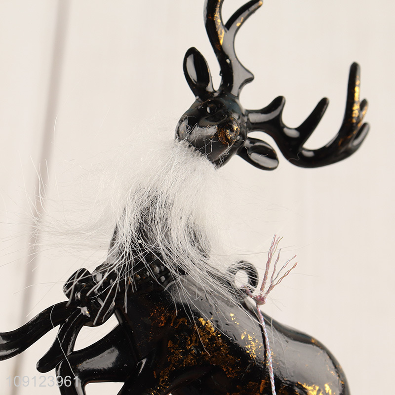 Factory wholesale reindeer shape christmas hanging ornament for xmas tree decoration