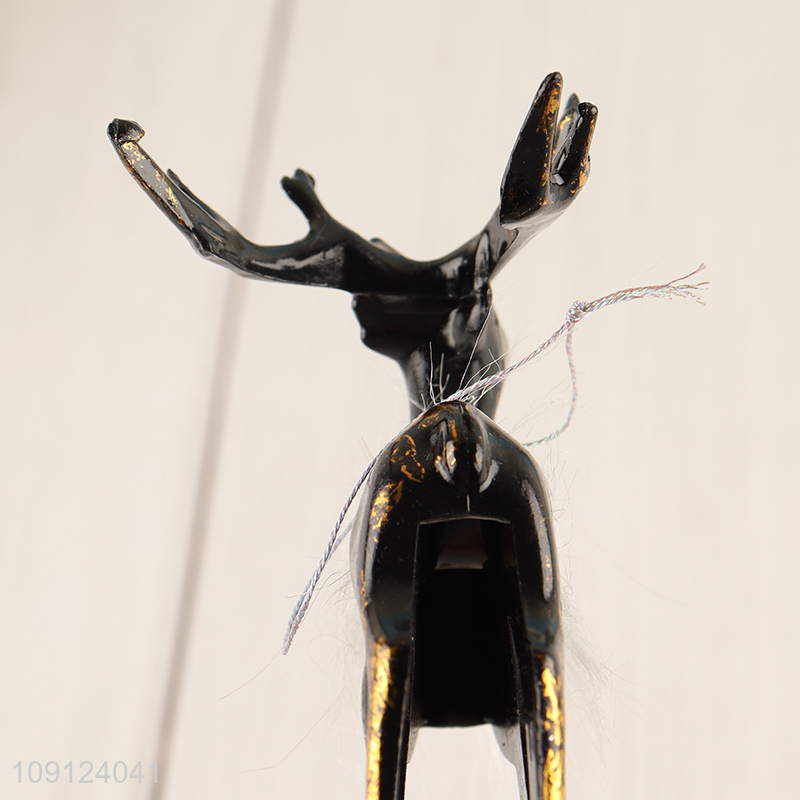 Best selling reindeer shape christmas hanging ornament for christmas tree decoration