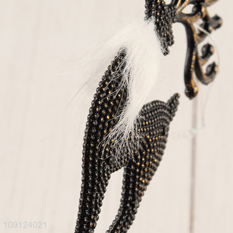 Factory price reindeer shape christmas hanging ornament for xmas tree