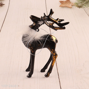 Best selling reindeer shape christmas hanging ornament for christmas tree decoration