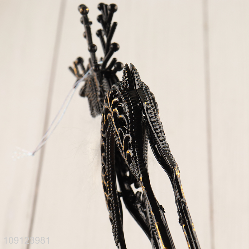 China supplier reindeer shape christmas hanging ornament for xmas tree decoration