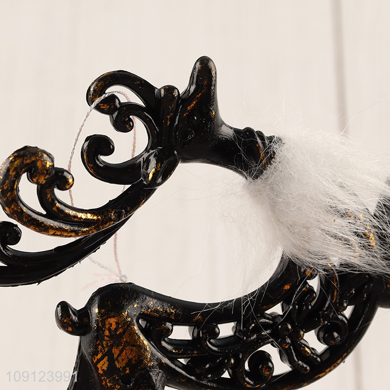 Yiwu market reindeer shape christmas hanging ornament for christmas decoration