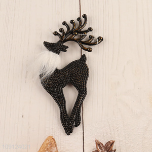Factory price reindeer shape christmas hanging ornament for xmas tree