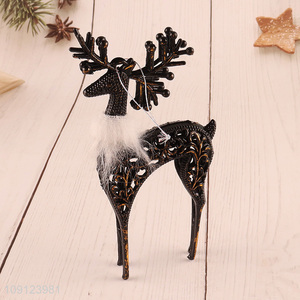China supplier reindeer shape christmas hanging ornament for xmas tree decoration