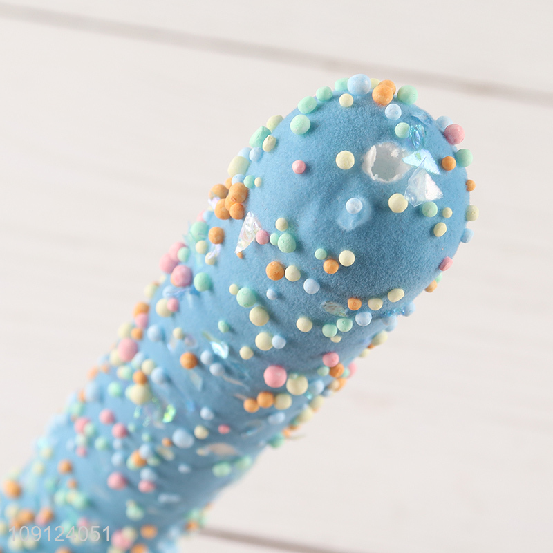 Good sale crutch shape christmas tree decoration christmas hanging ornament