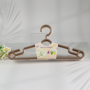 Good Quality 5PCS Anti-Slip Clothes Hangers Plastic Clothes Hangers