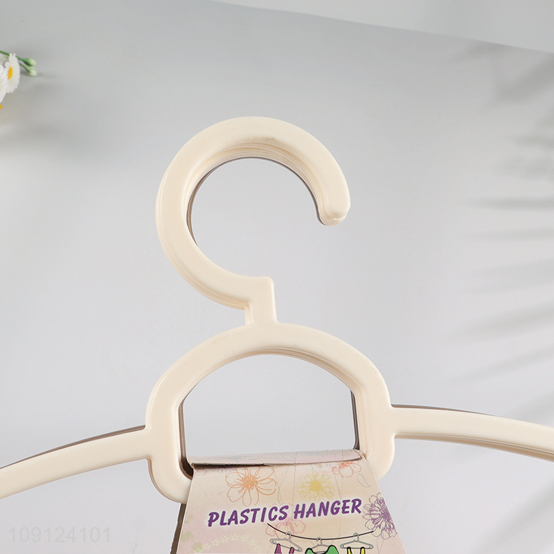 Factory Price 6PCS Plastic Clothes Hangers Space Saving Clothes Hangers