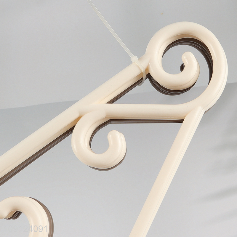 High Quality 5PCS Heavy Duty Anti-Slip Clothes Hangers for Coat Jacket