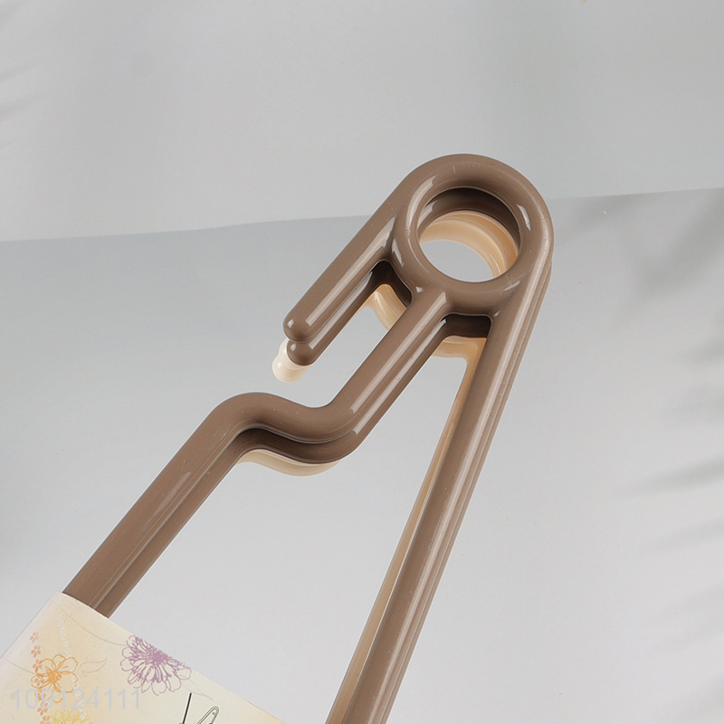 Good Quality 5PCS Anti-Slip Clothes Hangers Plastic Clothes Hangers