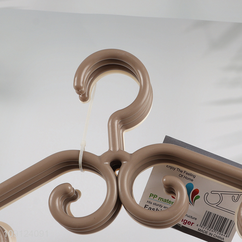 High Quality 5PCS Heavy Duty Anti-Slip Clothes Hangers for Coat Jacket