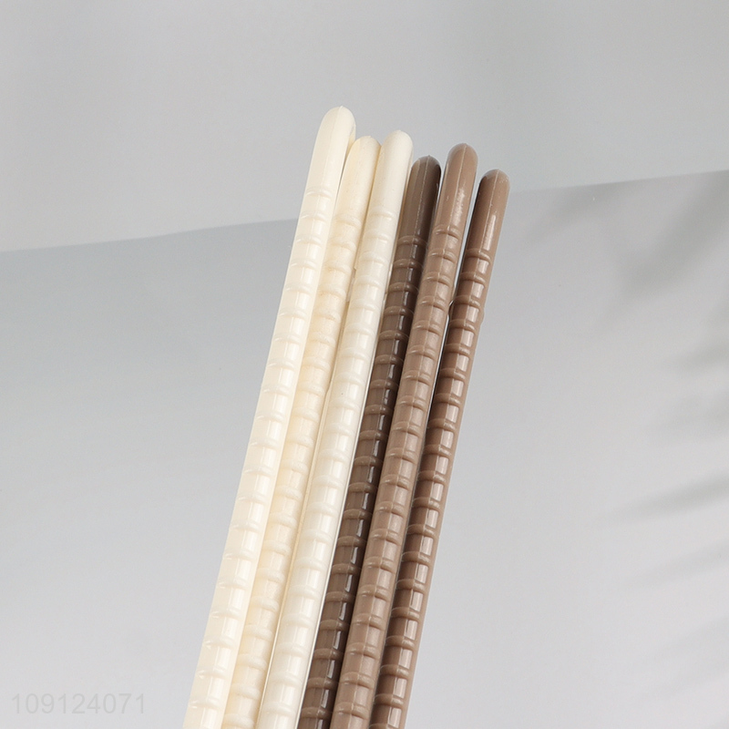 New Arrival 6PCS Clothes Hangers Durable Non-Slip Plastic Clothes Hangers