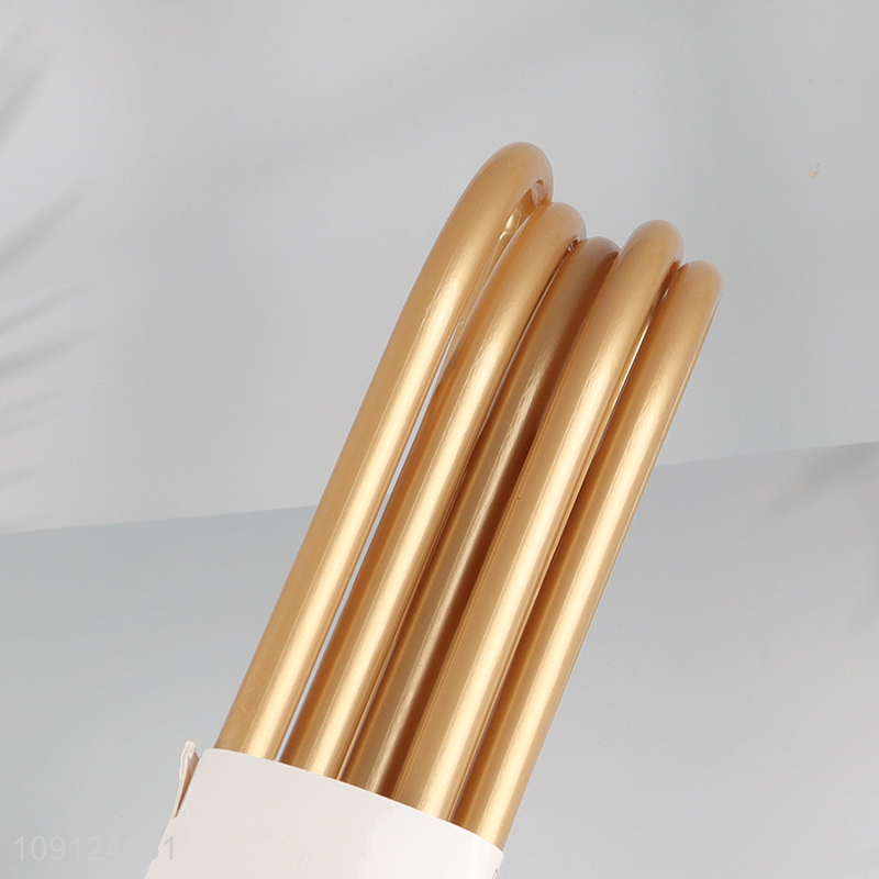 China Supplier 5PCS Thick Plastic Clothes Hangers Durable Clothes Hangers