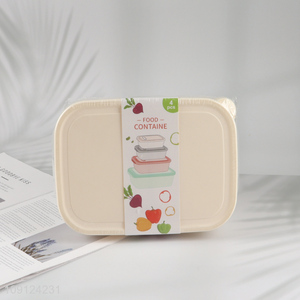 Online Wholesale 3PCS BPA Free Food Grade Plastic Food Storage Containers