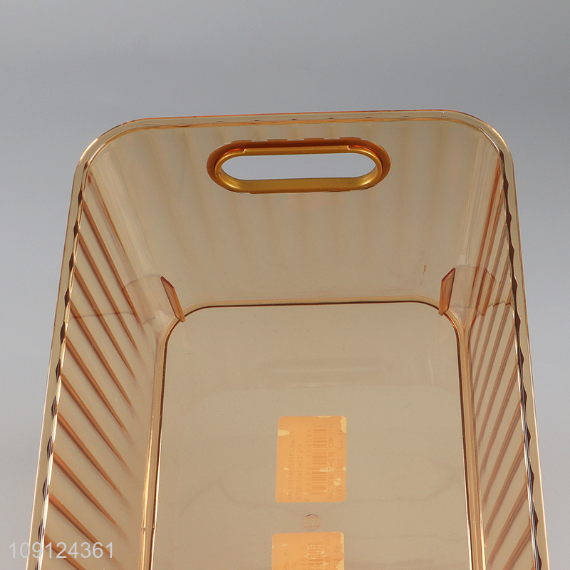 High Quality Luxury Plastic Storage Box Multipurpose Storage Bin with Lid