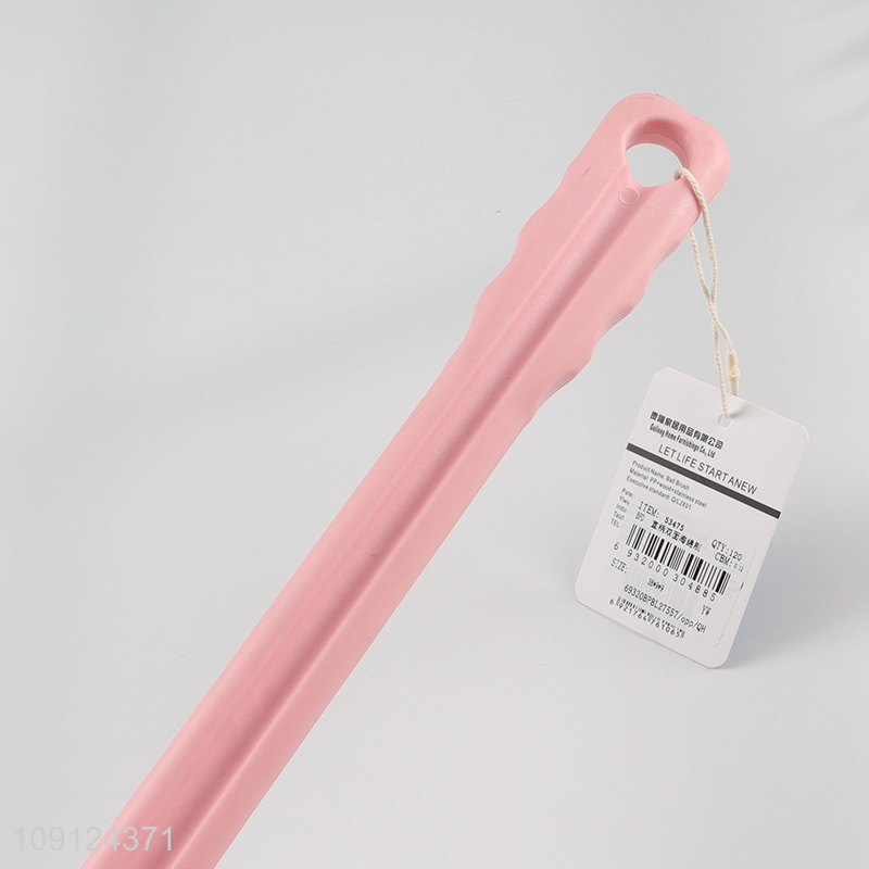 Online Wholesale Double Sided Exfoliating Bath Brush with Long Handle