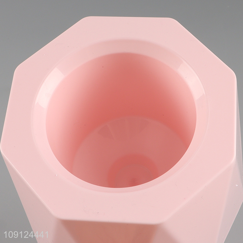 Factory Supply Plastic Bathroom Cleaning Toilet Bowl Brush Set