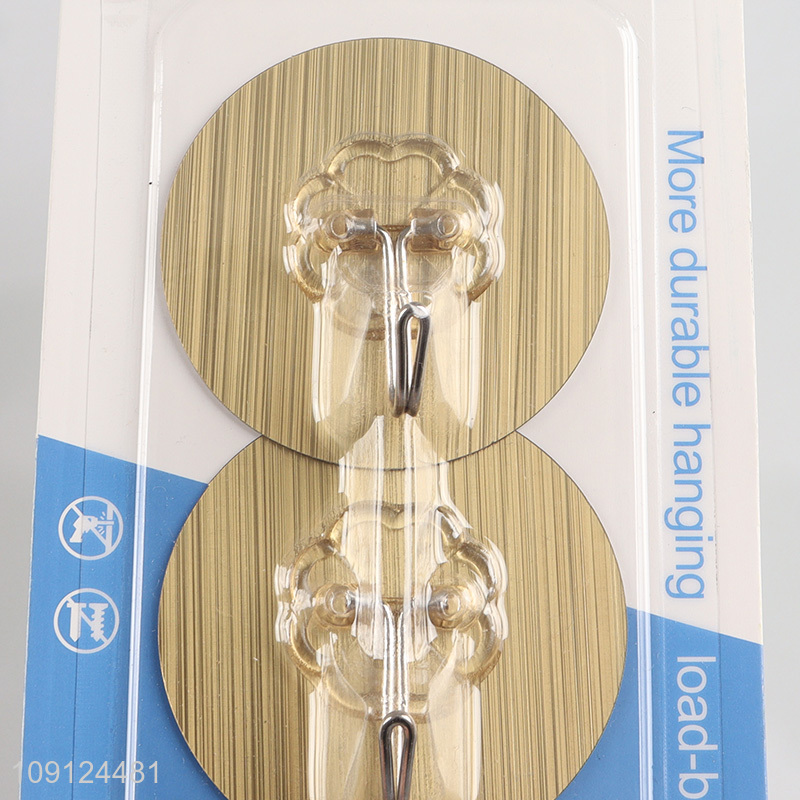 Hot Selling 3PCS Wall Mounted Hooks Adhesive Towel Hooks for Hanging