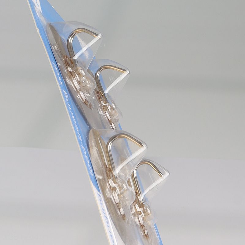 New Arrival 6PCS Wall Mounted Hooks Adhesive Hooks for Kitchen Bathroom