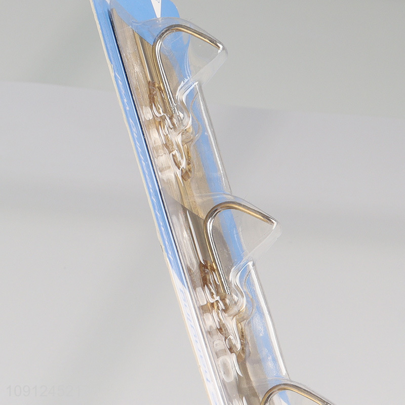 Factory Supply 3PCS Adhesive Hooks Wall Hanging Hooks Towel Coat Hooks