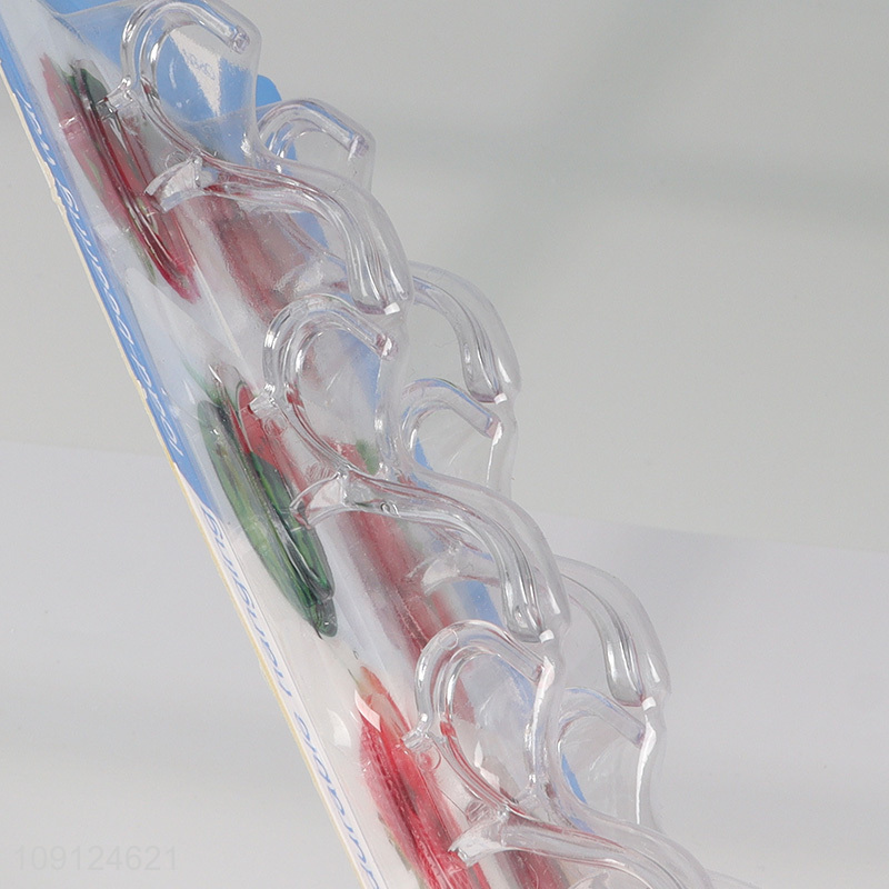 Factory Supply 6PCS Wall Mounted Hooks Adhesive Towel Hooks for Hanging