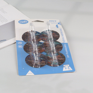 China Imports 6PCS Heavy Duty Wall Hanging Hooks Sticky Hooks for Home Kitchen