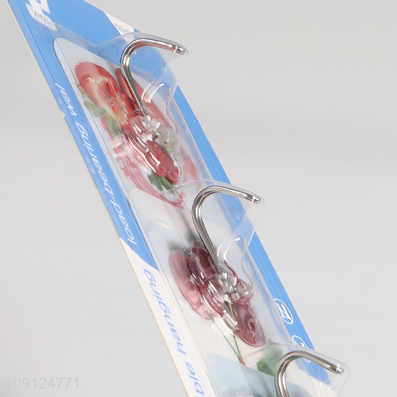 Wholesale 3PCS Warrior Shaped Wall Mounted Hooks Adhesive Hooks for Hanging