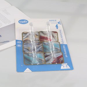 New Arrival 6PCS All Purporse Adhesive Hooks Heavy Duty Wall Hanging Hooks