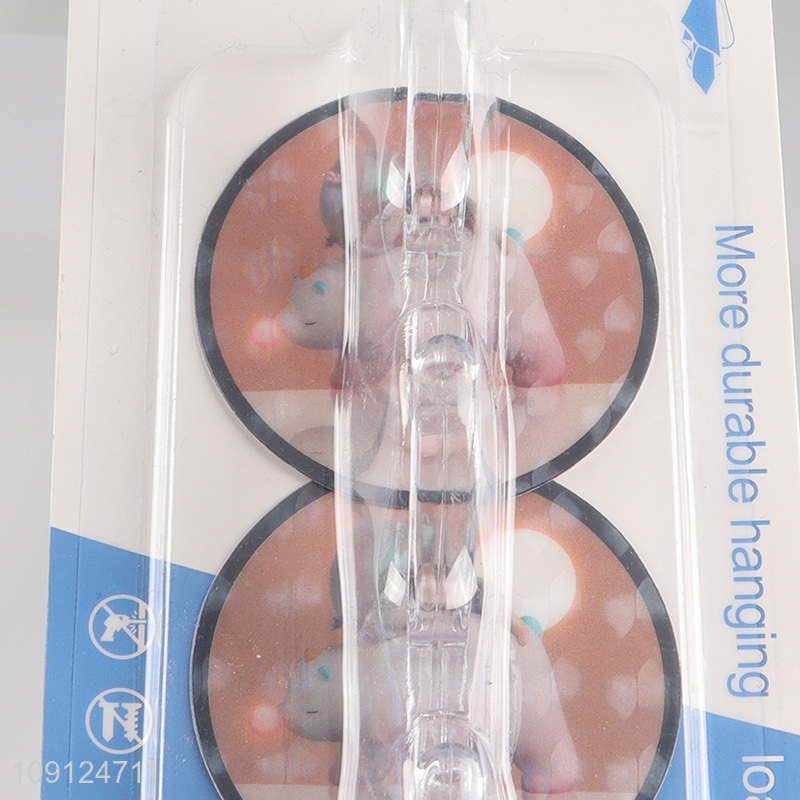 Factory Supply 3PCS Adhesive Hooks Wall Hanging Hooks Towel Coat Hooks