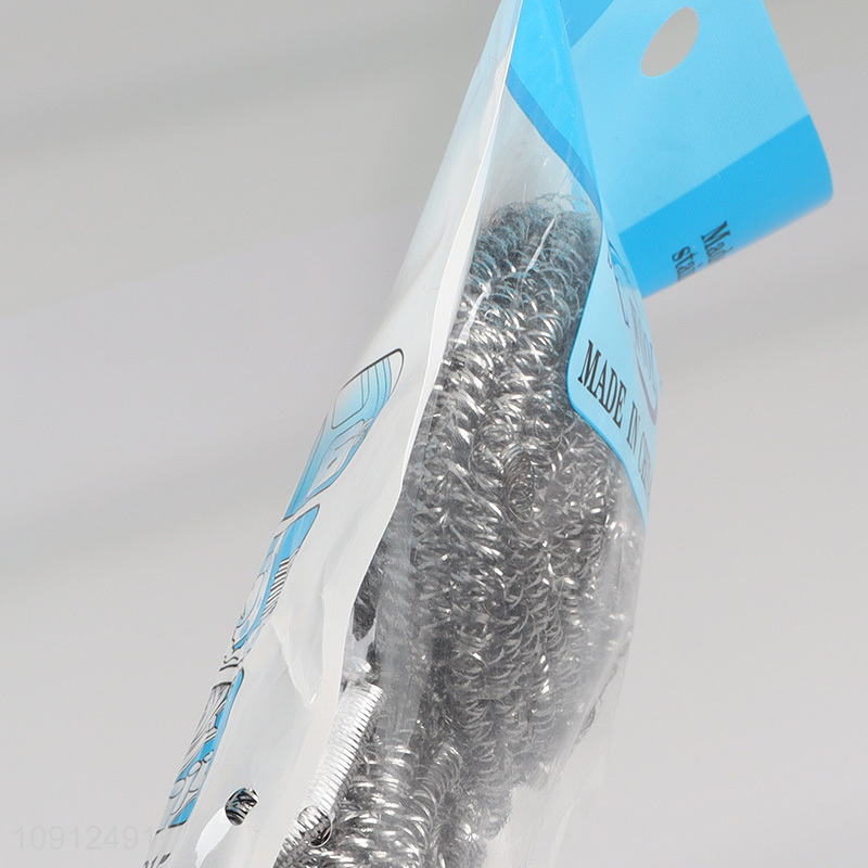 New Arrival 20 Pack Steel Wool Scrubber Dish Scrubber for Kitchen Cleaning