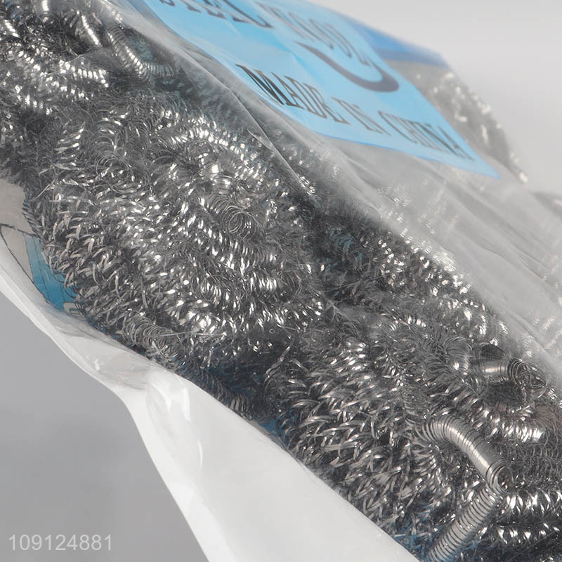 Factory Price 20 Pack Stainless Steel Wool Scrubber for Cleaning Dishes Stoves