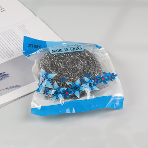 High Quality Heavy Duty Stainless Steel Wool Scrubber for Cleaning Pots Pans