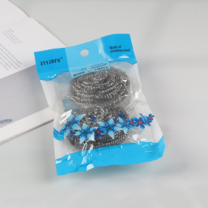 New Arrival 20 Pack Steel Wool Scrubber Dish Scrubber for Kitchen Cleaning