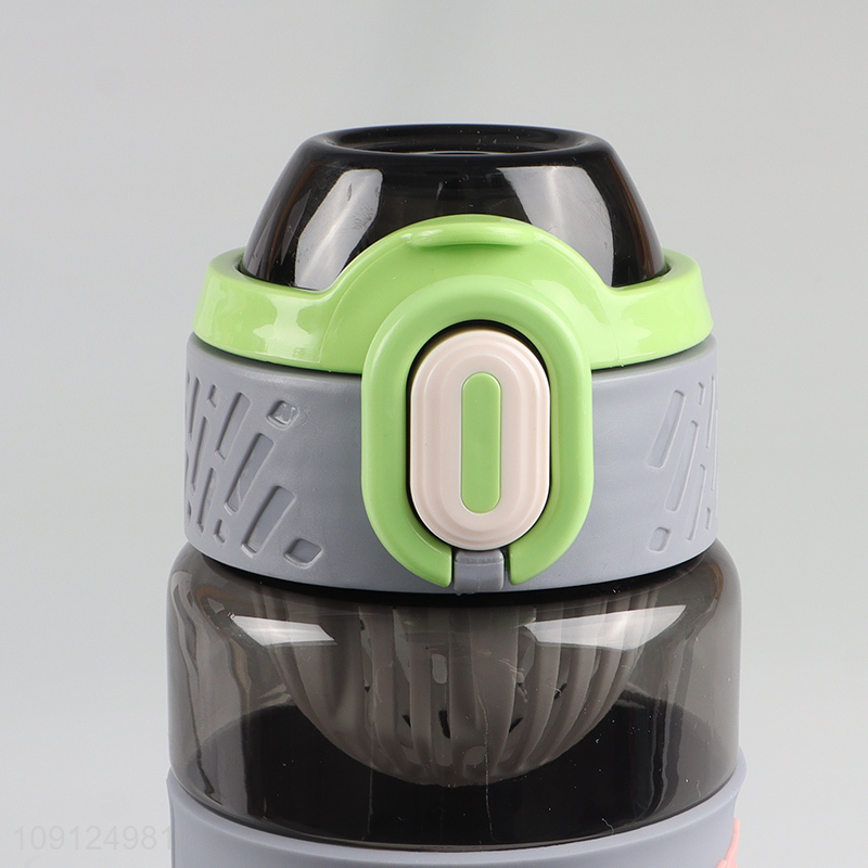 China Imports 690 790ML Plastic Water Bottle with Flip Top Lid & Tea Filter