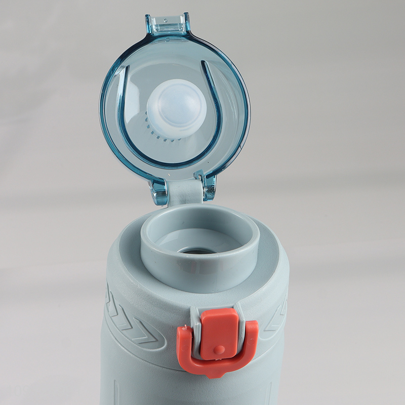 Factory Supply 580 680ML Plastic Water Bottle with Flip Top Lid & & Tea Filter