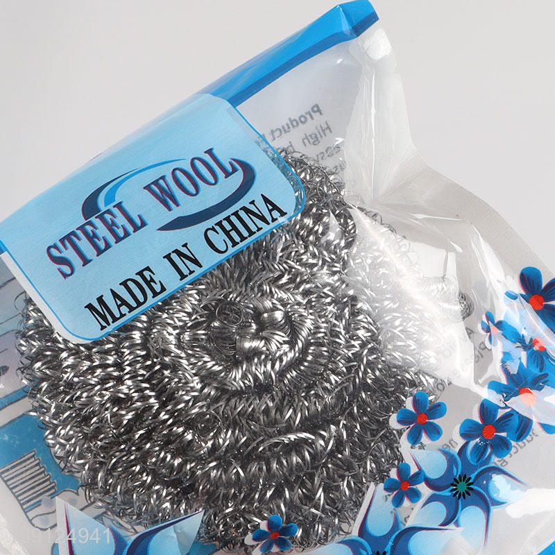 Good Quality Stainless Steel Wool Scrubbers Durable Dish Scrubber Wholesale