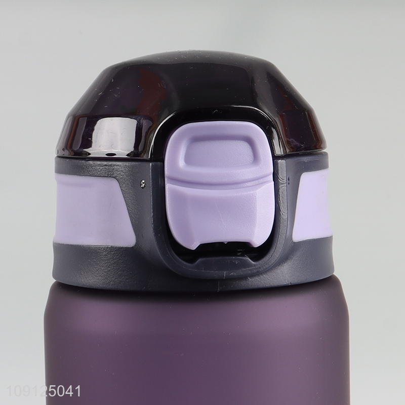 New Arrival 650 800ML Leak Proof Plastic Water Bottle with Straw for School Gym