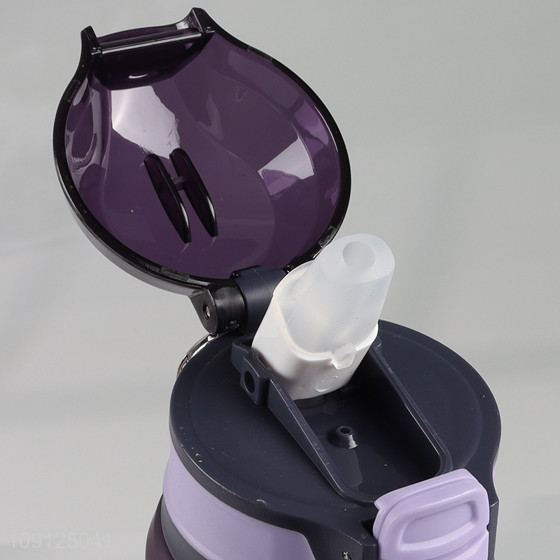 New Arrival 650 800ML Leak Proof Plastic Water Bottle with Straw for School Gym