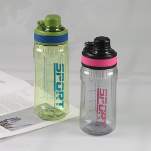 Good Quality 630 750ML Plastic Gym Sports Water Bottle with with Tea Filter