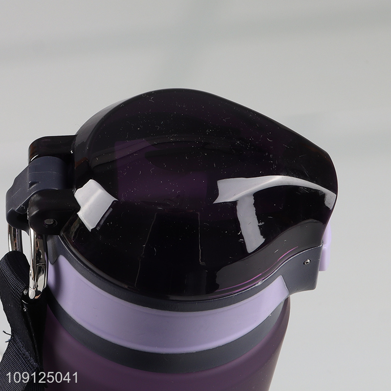 New Arrival 650 800ML Leak Proof Plastic Water Bottle with Straw for School Gym