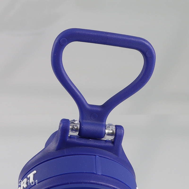 New Arrival 750ML Leak Proof Plastic Sports Water Bottle with Carry Handle