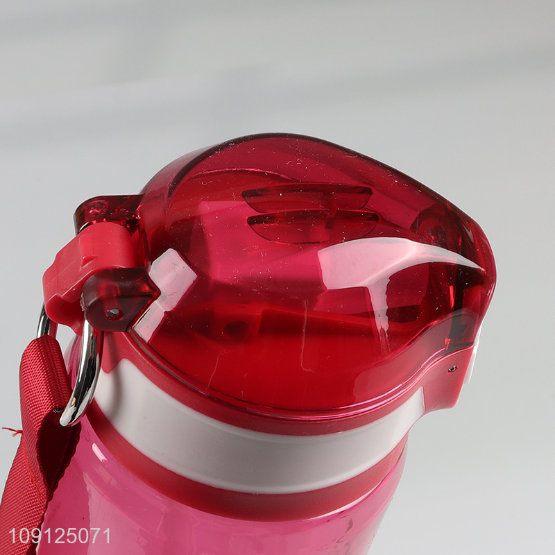 New Product 800ML Durable Plastic Sports Water Bottle with Straw for Men Women